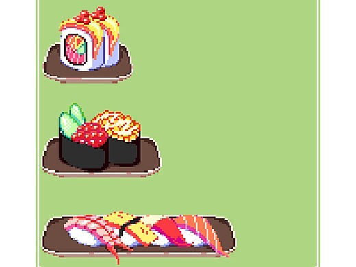 像素画人物练习