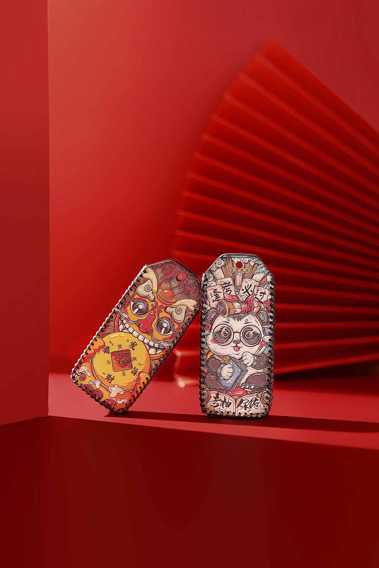 国潮钥匙包摄影静物商业摄影原创作品