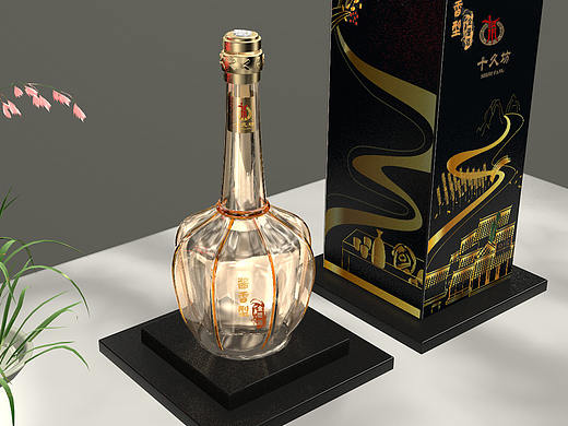 十九坊金酱酒/银酱酒酒包装（个人主页-ZNTExMjU4NjA=） - 包装 - 站酷设计师kongguyuyu原创素材 - 站酷ZCOOL