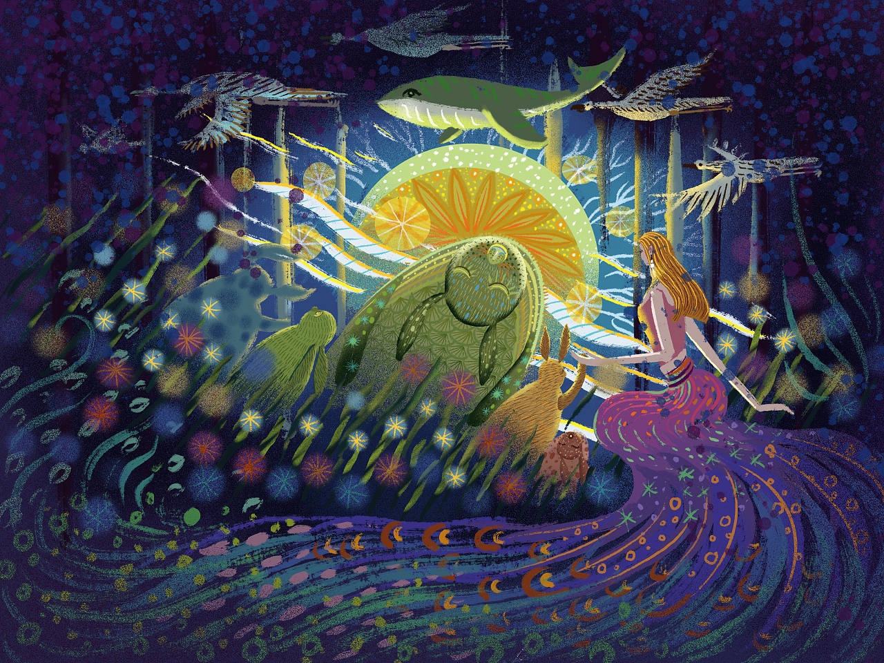 仲夏夜之梦10|插画|艺术插画|堂吉柯德骑士团 - 原创作品 - 站酷