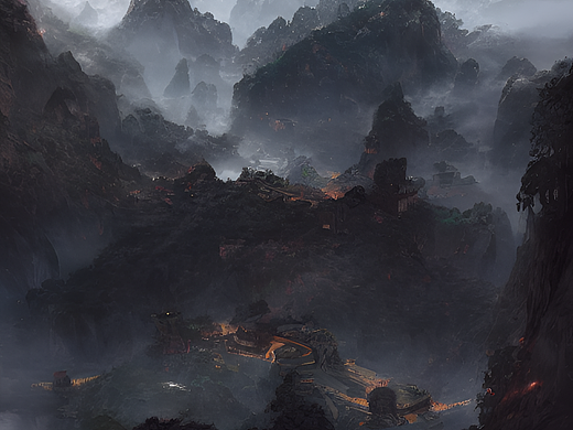 #站酷梦笔#霍去病六出祁山（个人主页-ZNjMyNzMzODg=） - AI作品 - 站酷设计师姜欲取之原创素材 - 站酷ZCOOL