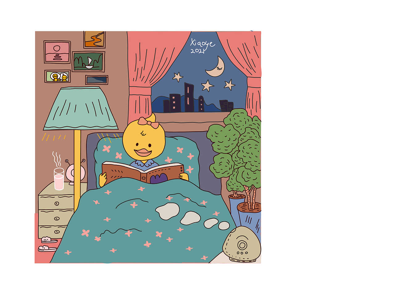 冬天的小世界（圖ZMjc0NDYxNTIw） - 創(chuàng)作習作 - 站酷設(shè)計師小也still原創(chuàng)素材 - 站酷ZCOOL