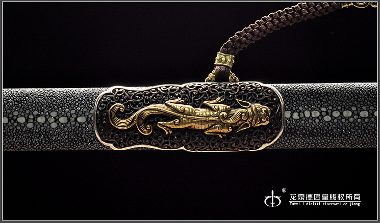 龙泉刀剑-泉宗-康熙佩剑|典藏版(DJ-2713)