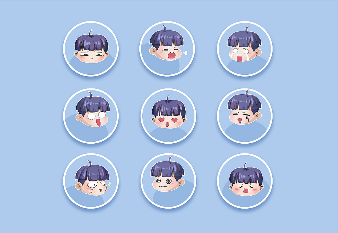 格力空调二次元Q版人物设计