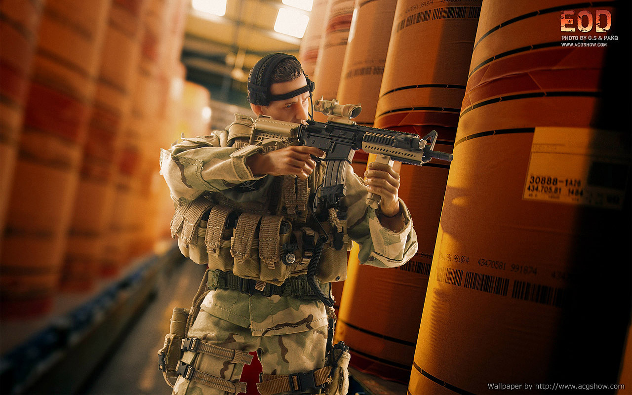 近期收的兵人壁纸版