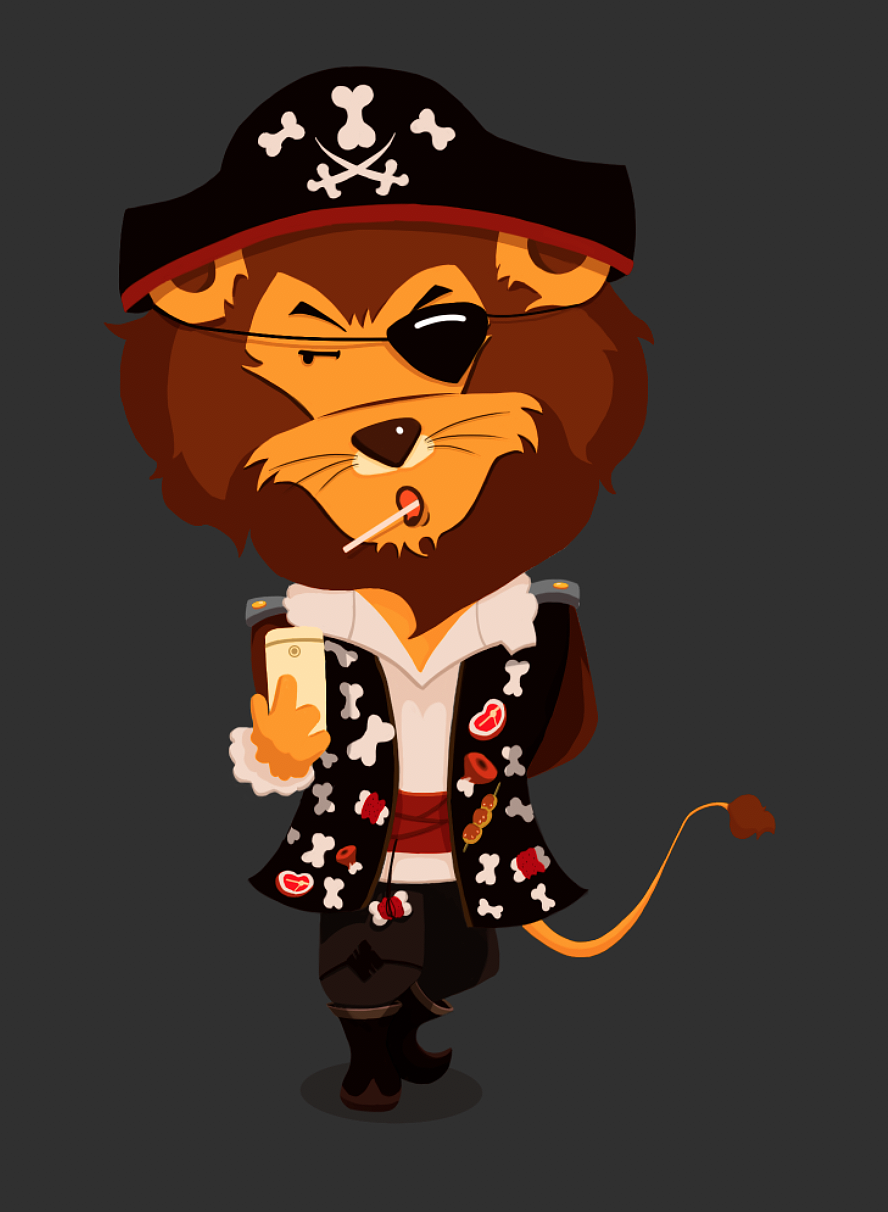 q版动物|插画|创作习作|蹦跶的小鲁班_原创作品-站酷(zcool)