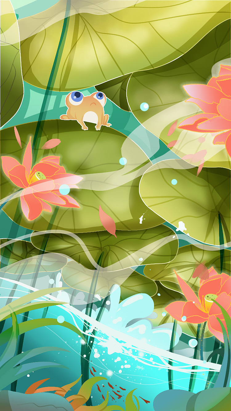 小暑|插画|商业插画|来来lyr - 原创作品 - 站酷 (zcool)