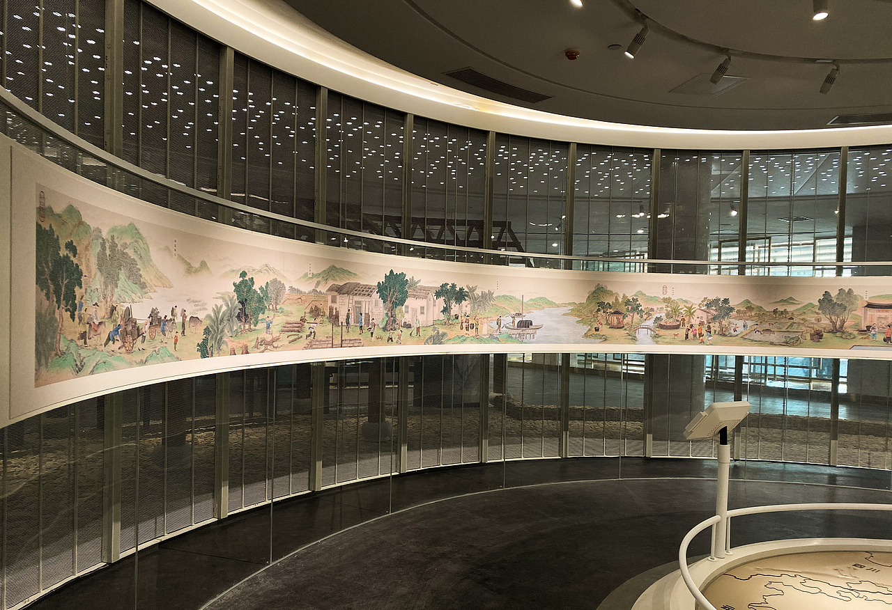 丘成桐国际会议中心/蕉岭客韵长卷（图ZMjYzNzU0NDgw） - 绘画 - 站酷设计师卷Jan原创素材 - 站酷ZCOOL