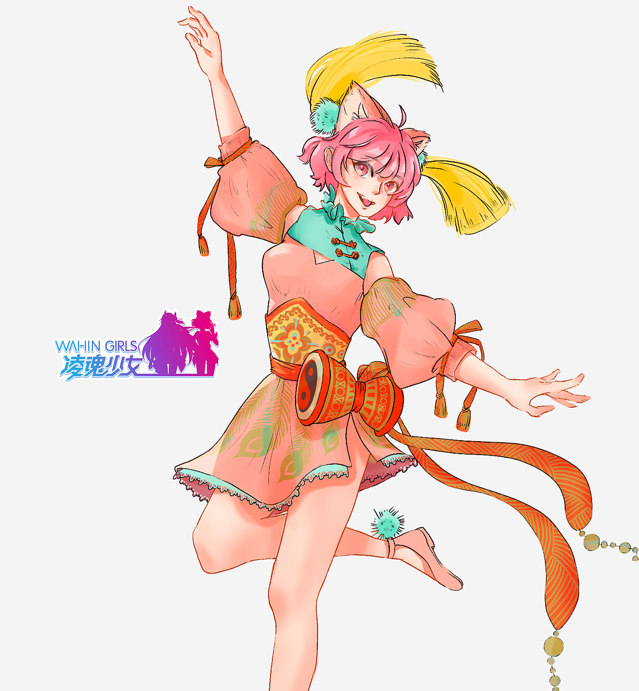 凌华少女-元宵节（图ZMjAwMjMwNTI4） - IP形象 - 站酷设计师碳酸BOOMBOOM原创素材 - 站酷ZCOOL