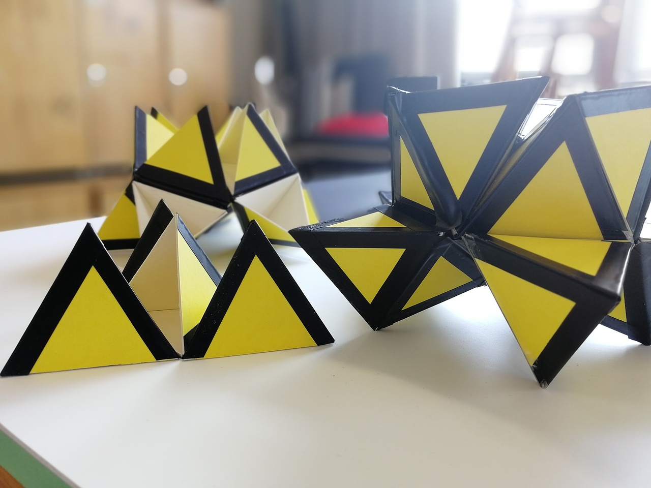 立体构成作品展