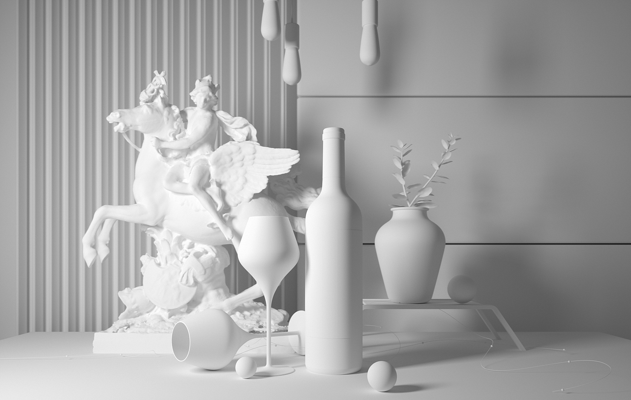 整理一些自己的C4D作品