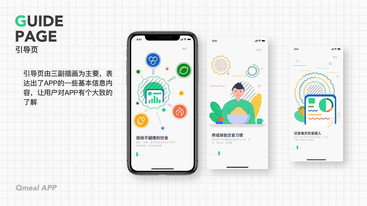 Qmeal健康饮食类APP