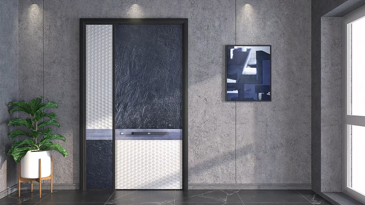 现代北欧风入户门