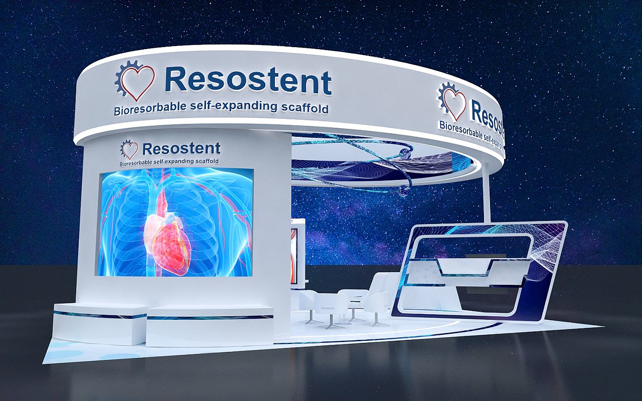 生物医疗展位|三维|其他三维|思海设计 - 原创作品 - 站酷 (zcool)