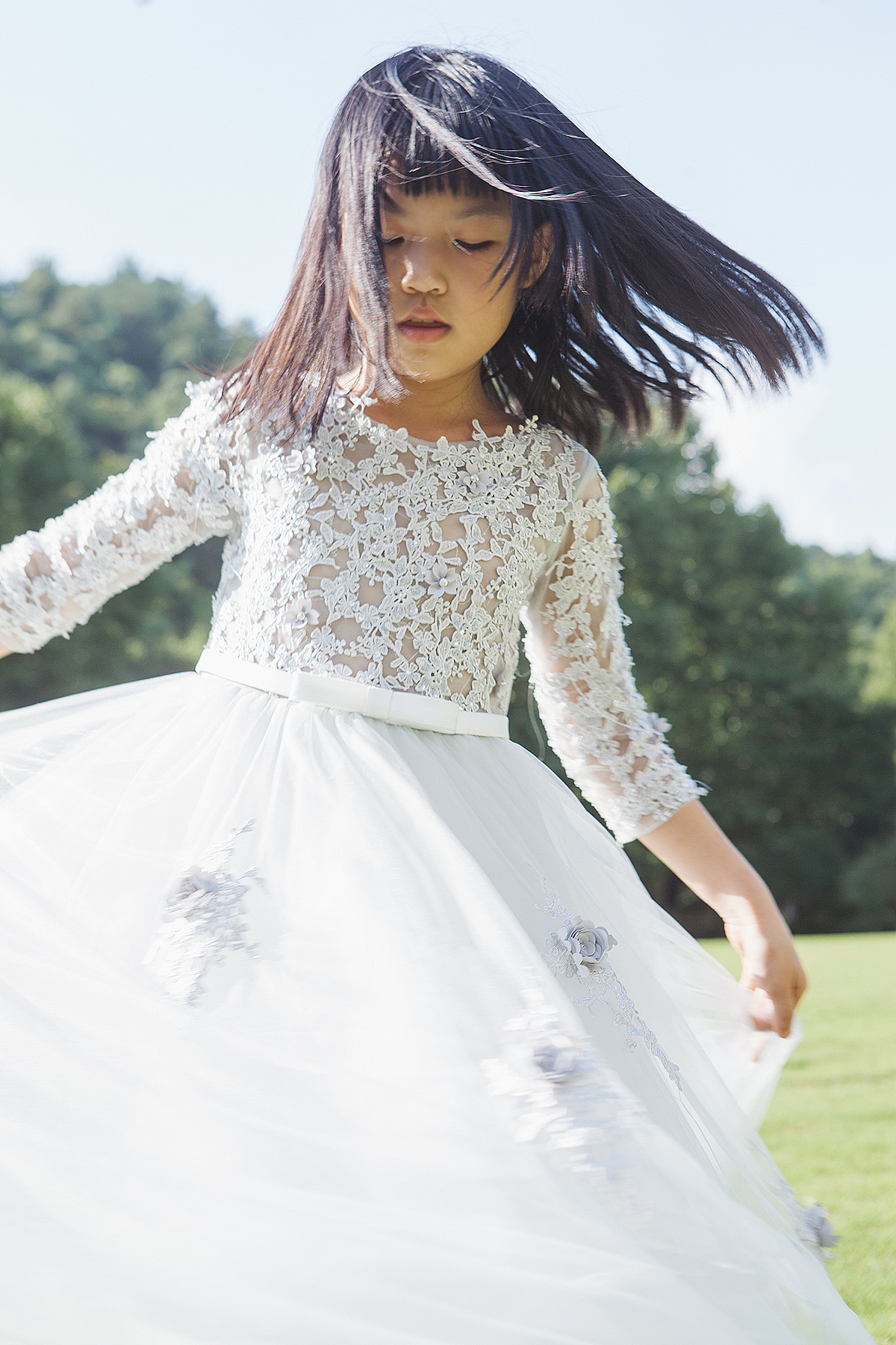 旋转的夏天-儿童写真