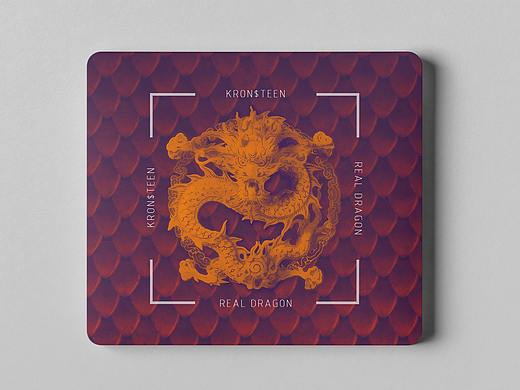 单曲《Real Dragon》CD 设计（个人主页-ZNDYwMjI1NTI=） - 包装 - 站酷设计师Luna李春蓉原创素材 - 站酷ZCOOL