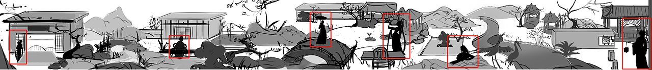 【碧桂园·楚州印】—— 商业插画长图（图ZMjkxMDg4NDA4） - 商业插画 - 站酷设计师画手绘的何哈哈原创素材 - 站酷ZCOOL