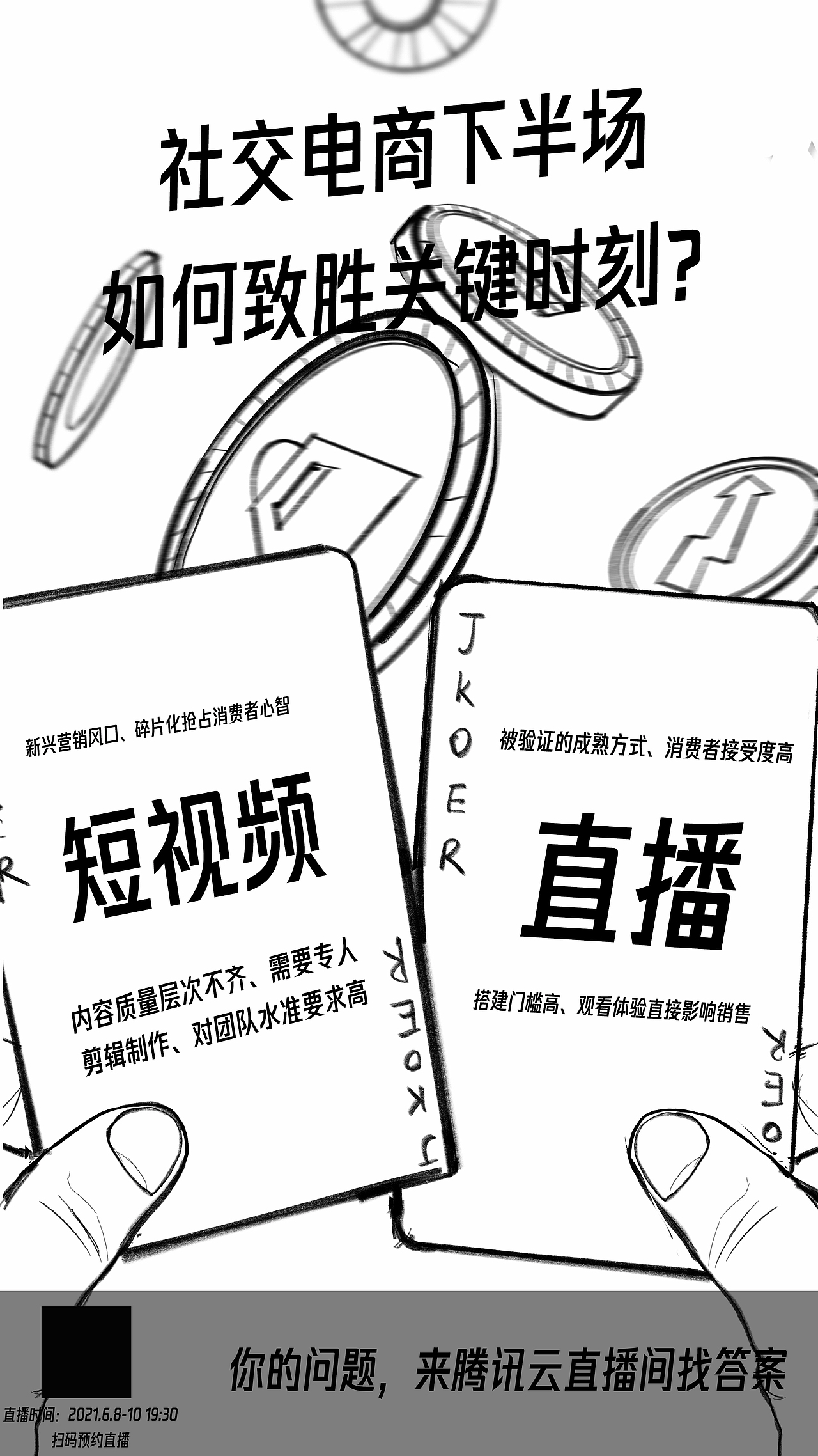 腾讯云电商解决方案海报