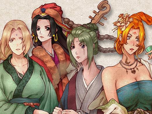jump漫画版古代四大美女