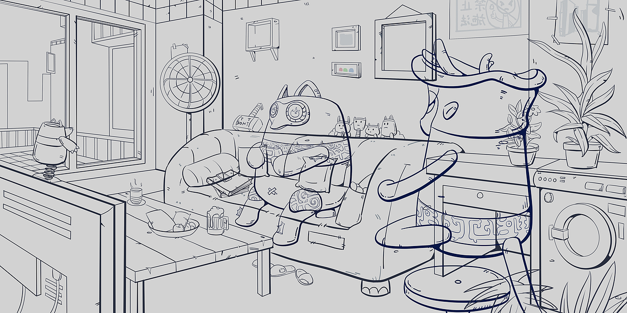 青铜器ip延展插画（图ZMjUwNDY3NDY0） - 概念设定 - 站酷设计师溜溜溜遛原创素材 - 站酷ZCOOL