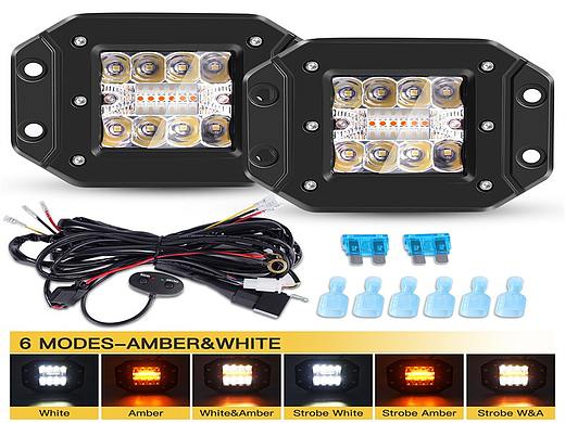 车灯产品拍摄_主图设计_A+页面设计-狮子头视觉