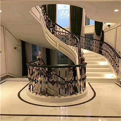 福州复古别墅楼梯扶手护栏众钰定制