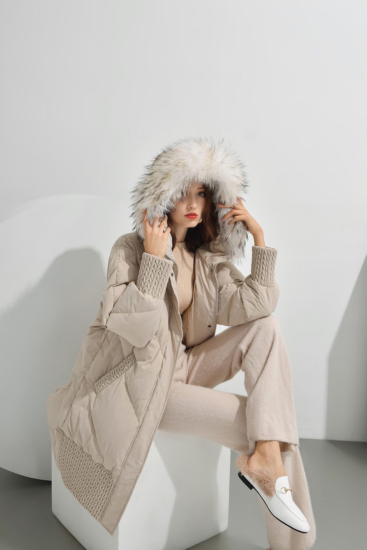 服饰拍摄秋冬女装look