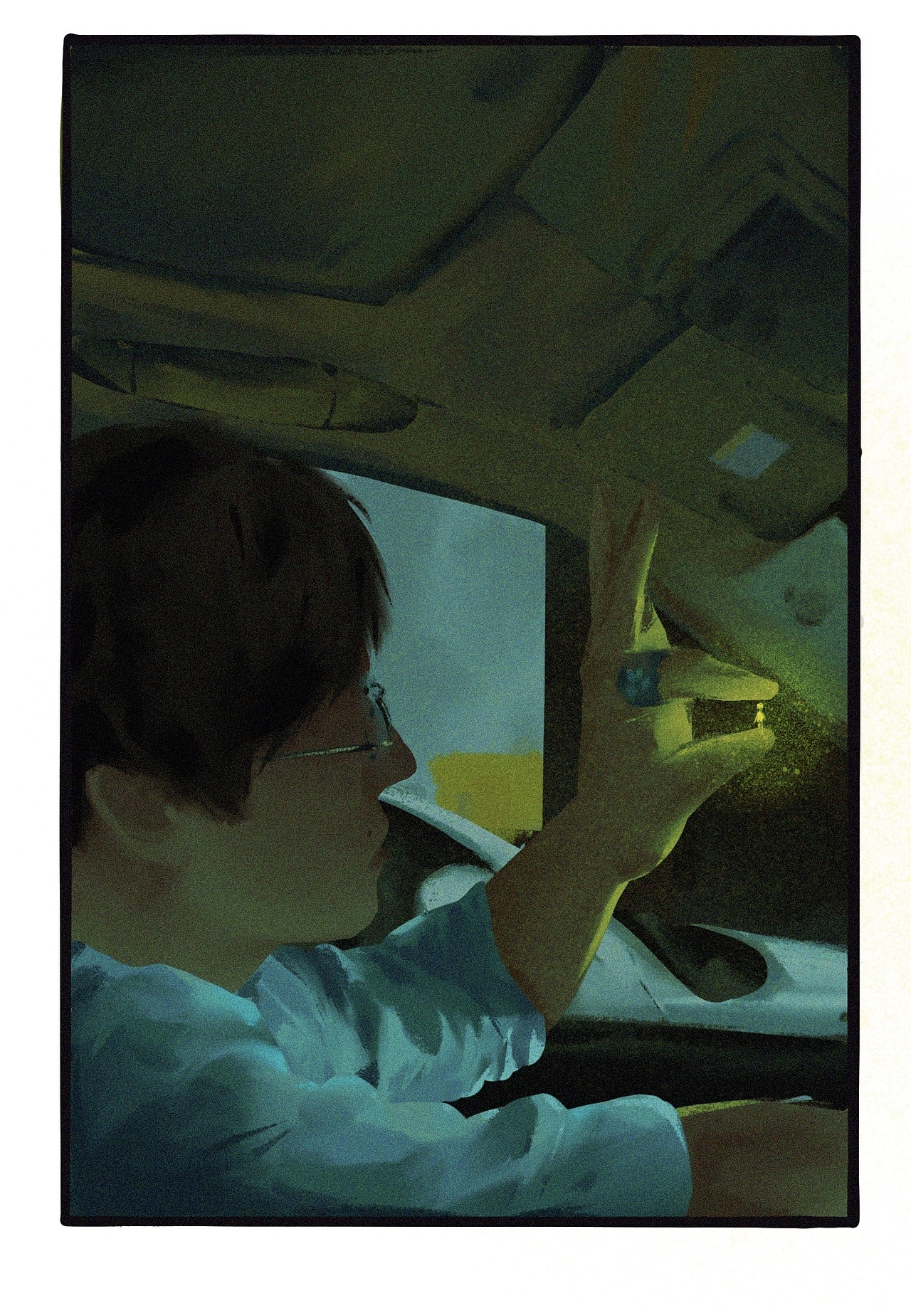 #隐秘的角落#速涂练习（图ZMjE0OTY2NTM2） - 创作习作 - 站酷设计师小平张原创素材 - 站酷ZCOOL