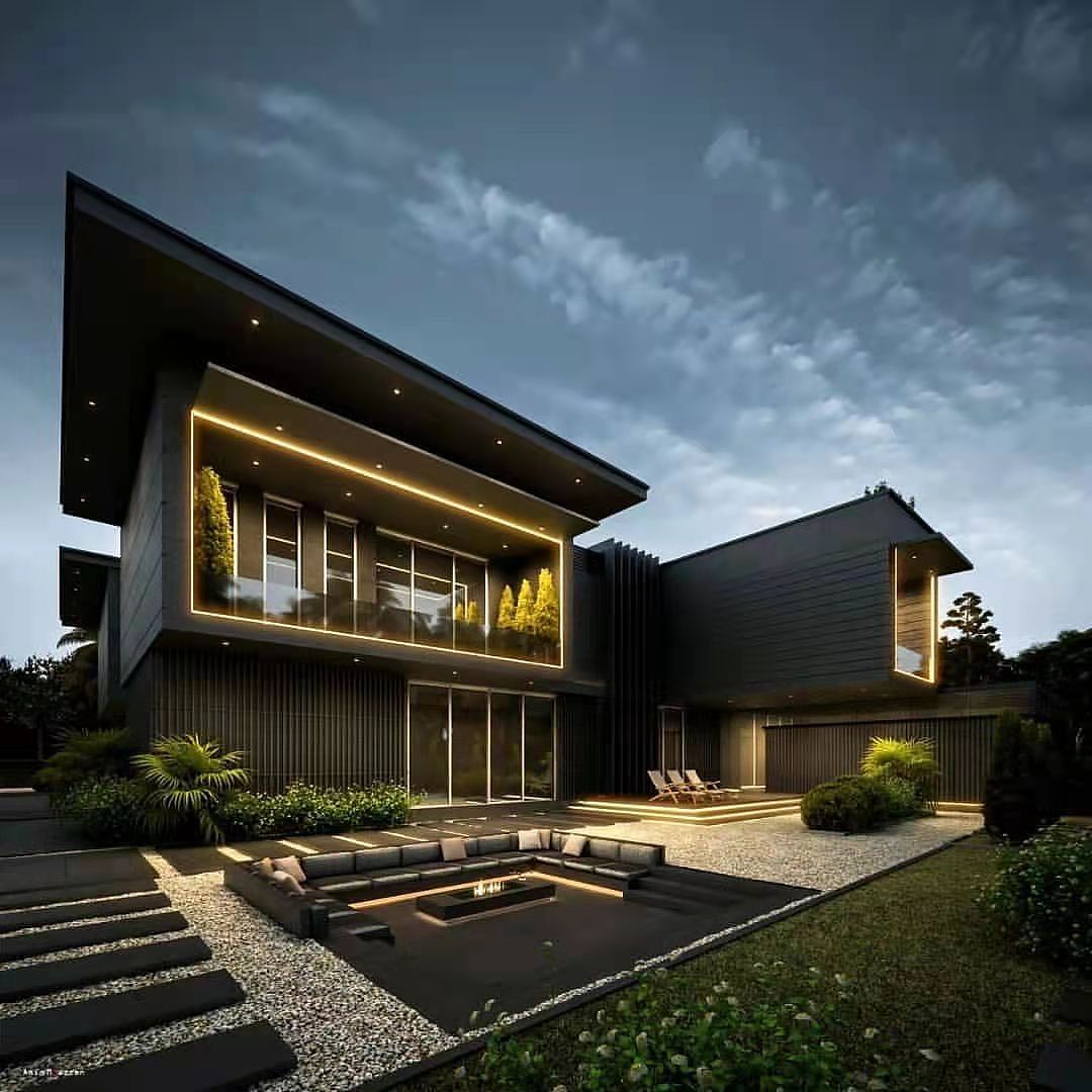 别墅 | 黑色的炫酷