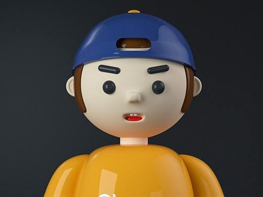 C4D-小人偶（个人主页-ZMzkwMDE1MzY=） - 人物/生物 - 站酷设计师Choco盘原创素材 - 站酷ZCOOL