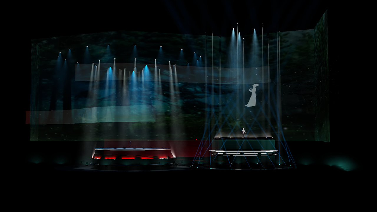 灯光照明设计（图ZMjAwMDE5MTUy） - 舞台美术 - 站酷设计师耳只原创素材 - 站酷ZCOOL