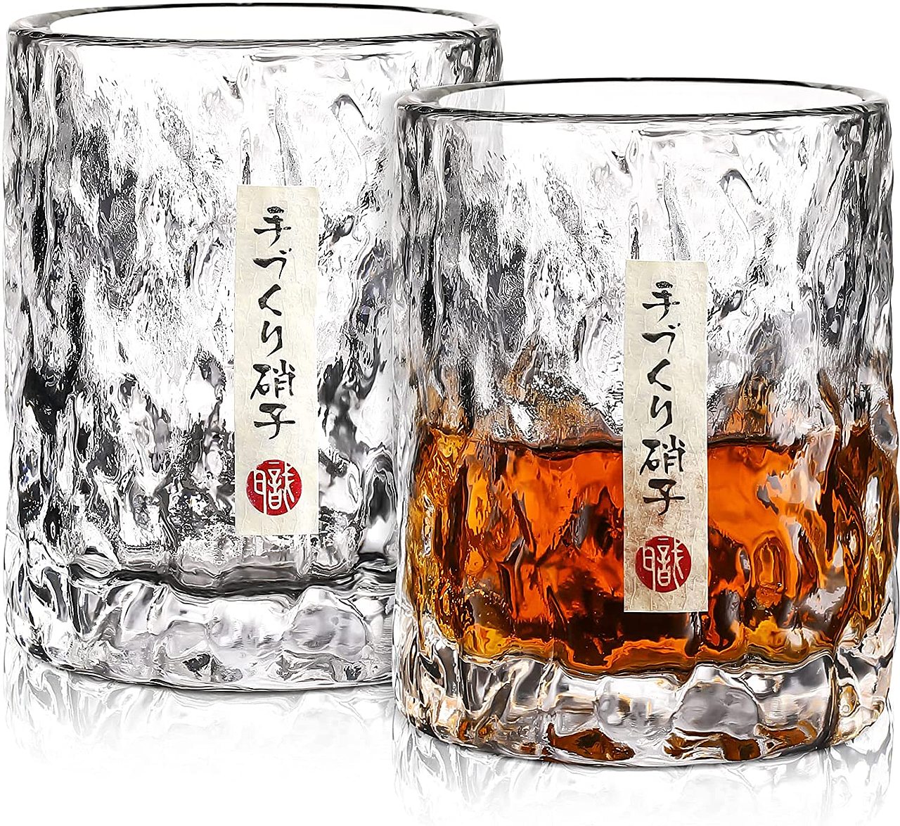 石塚硝子日式锤纹杯