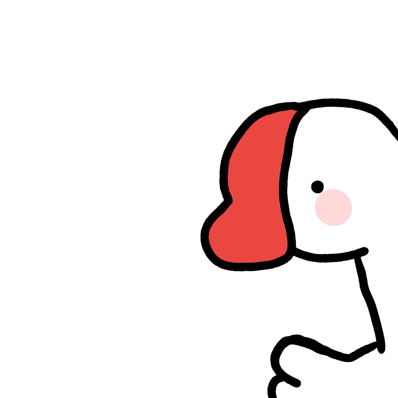 超可爱的小动物头像 呼呼