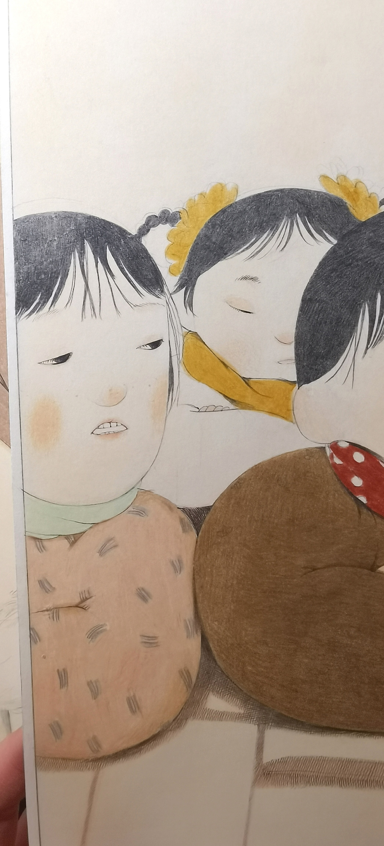 《大树下的钟声》（图ZMjg2MDY5NTEy） - 绘本 - 站酷设计师梁灵惠原创素材 - 站酷ZCOOL