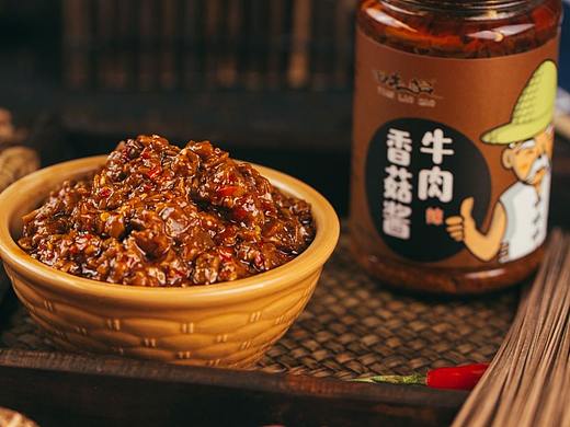 香菇牛肉酱详情页