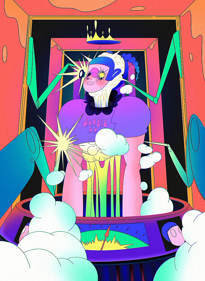 JPIPA插画练习-IMAGINE（图ZMjI4ODk4MDI4） - 创作习作 - 站酷设计师酱枇杷原创素材 - 站酷ZCOOL