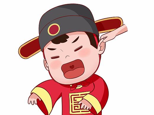 万科吉祥物卡通形象吉祥物设计微信表情包gif设计