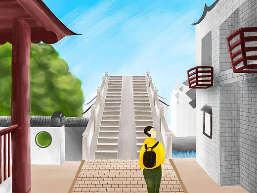 新的旅程,出发!-插画2019.6