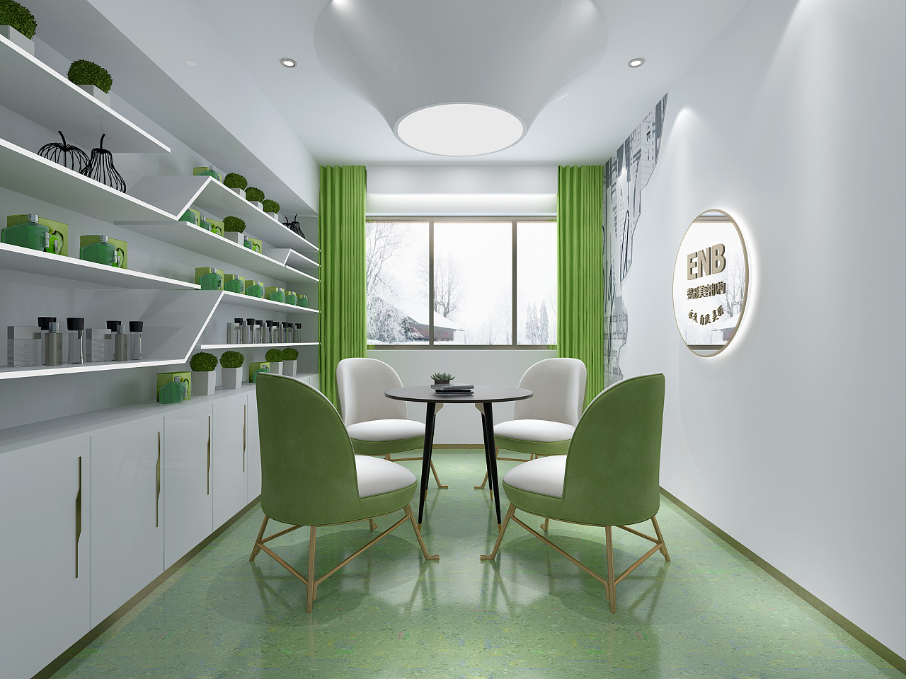 洽谈室,简单舒适