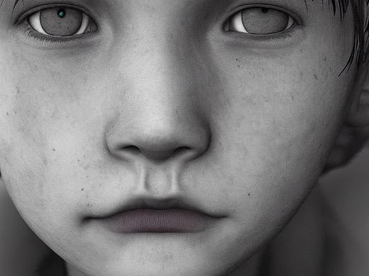 #AI创作实验室#悲伤男孩