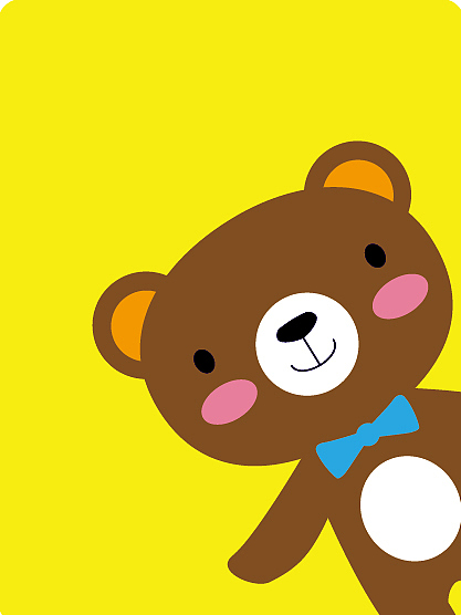 卡通日韩风-嘻哈熊