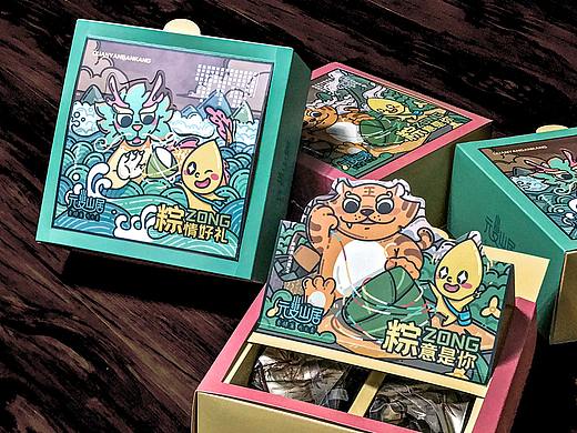 「粽情好礼」「粽意是你」端午礼盒｜元麦山居×子鵺坊