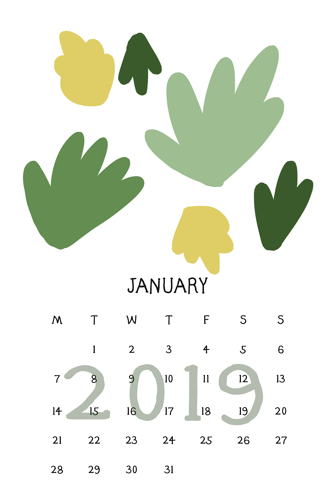 2019年日历（图ZMTQwODg4MTUy） - 其他平面 - 站酷设计师c1h023en原创素材 - 站酷ZCOOL