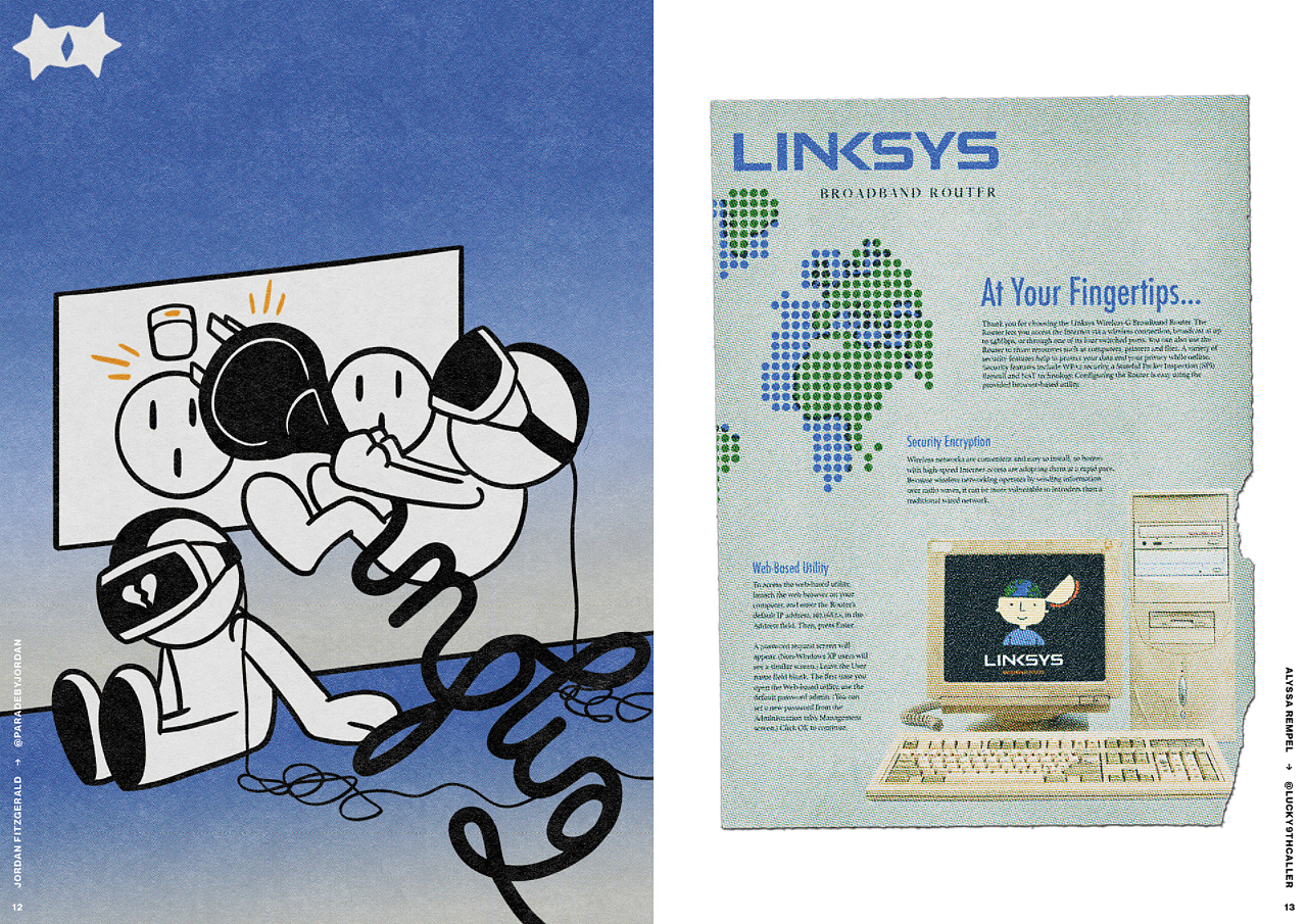 设计分享/ TYPEHAUS ZINE001：在线/离线