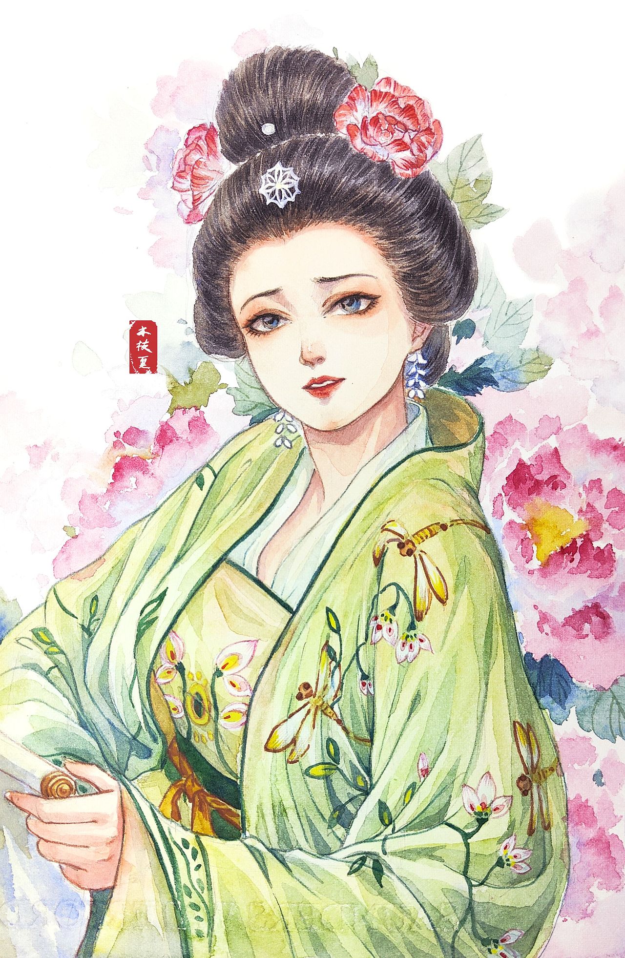 水彩（图ZMjgyOTc3MTMy） - 创作习作 - 站酷设计师画画的凉拌折耳根原创素材 - 站酷ZCOOL