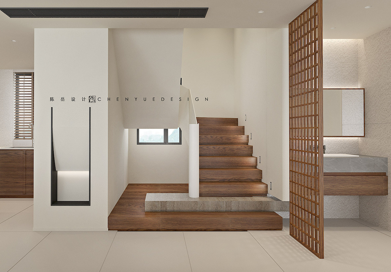 陈岳作品 | 龙湖樊城 自然简约（图ZMjkyMzUyODM2） - 家装设计 - 站酷设计师ATDESIGN陈岳原创素材 - 站酷ZCOOL