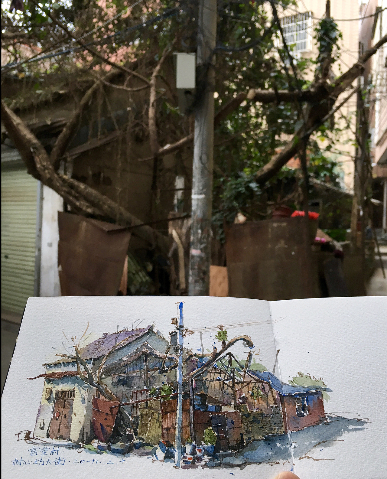 日常写生。（图ZMTQ2ODgzOTQ0） - 绘画 - 站酷设计师小影不语原创素材 - 站酷ZCOOL