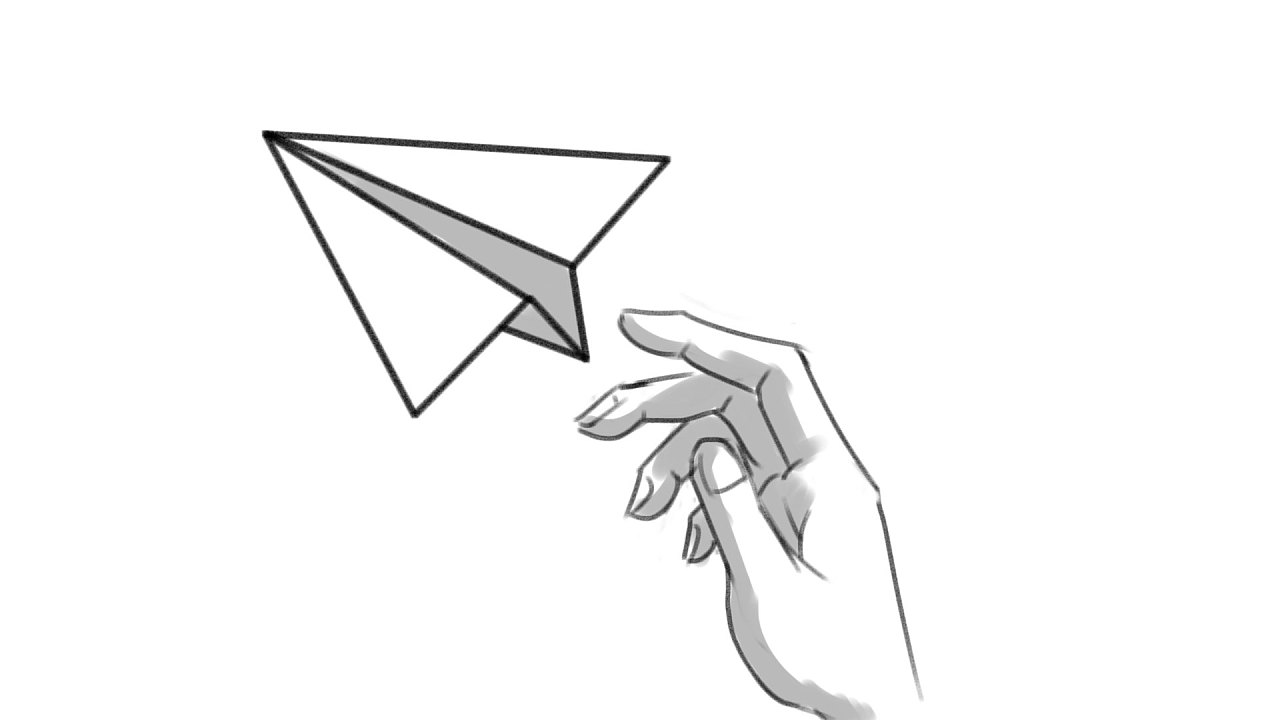 纸飞机第一版创意,表达:一切都似曾相识,但一切满是新意