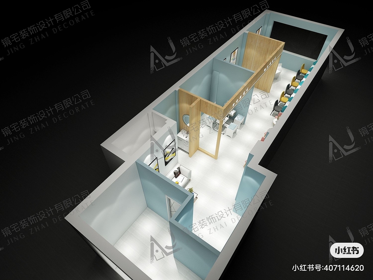 一间房型眼镜店案例欣赏（图ZMjQ4MjcwNjA0） - 展陈设计 - 站酷设计师镜宅眼镜店设计原创素材 - 站酷ZCOOL