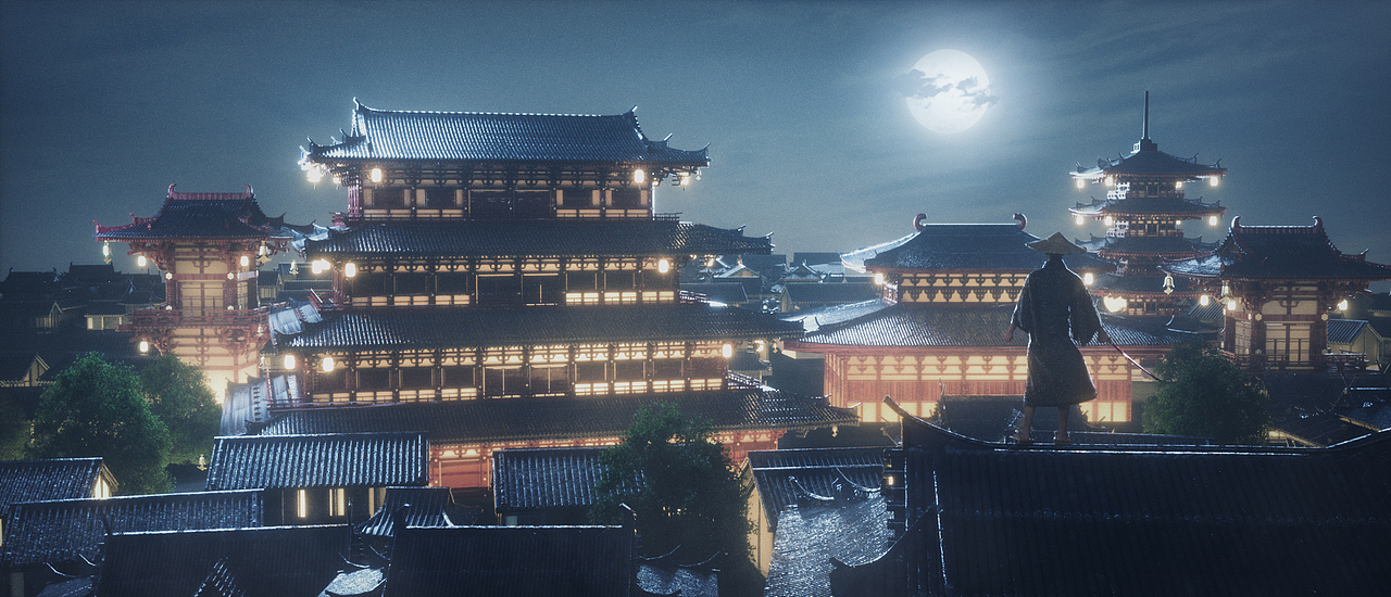 侠客行（图ZMjU3MzU2NDA0） - 场景 - 站酷设计师周书研原创素材 - 站酷ZCOOL